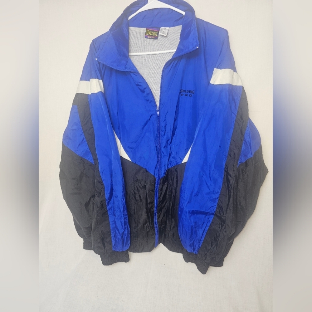 Vintage Spalding Pro Windbreaker Jacket